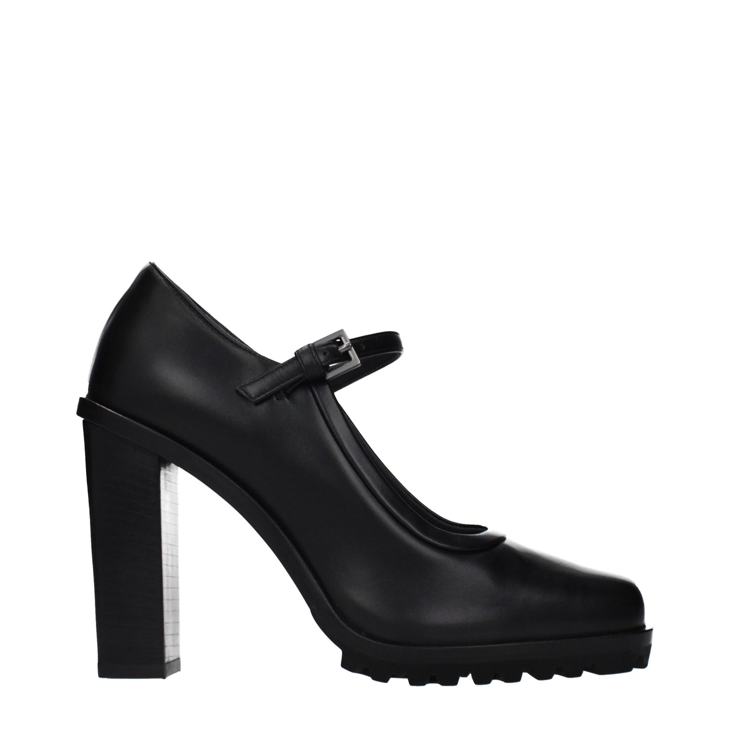Max Mara Black Leather High Heel Pumps Curated Luxury Accessories by Orvyn