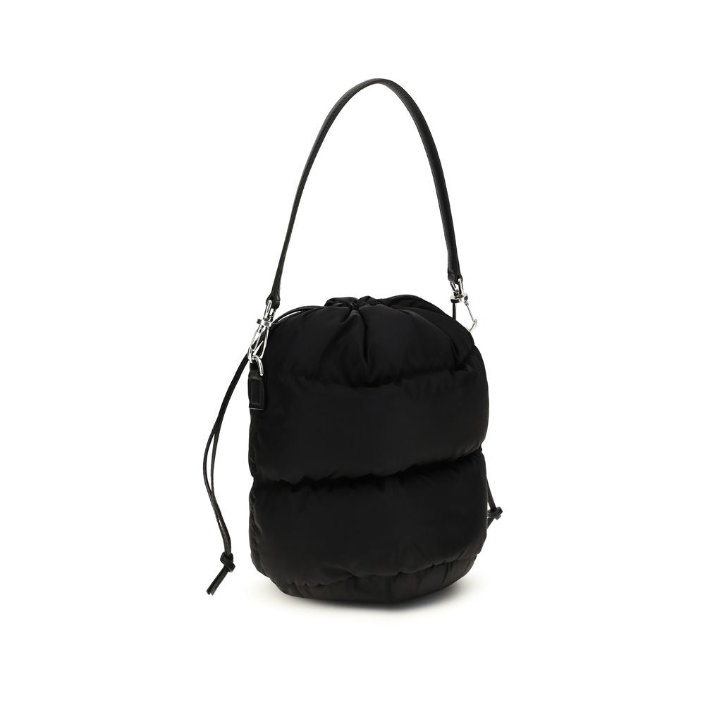 Moncler Black Polyamide Backet Bag Curated Luxury Accessories by Orvyn