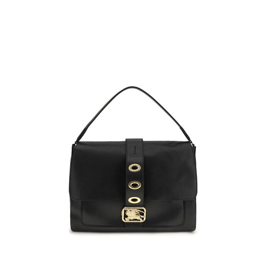 Burberry Black Medium Rider Handbag Bags schwarz