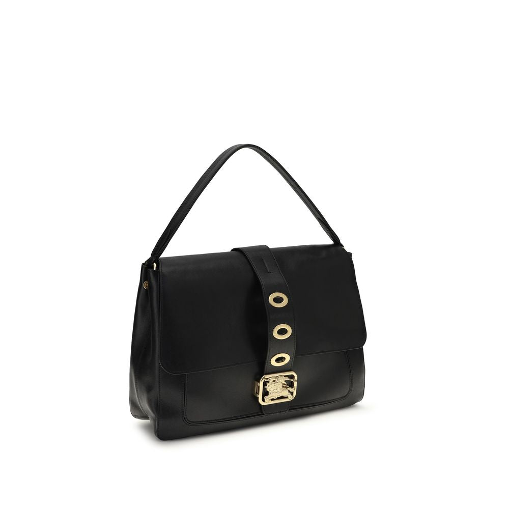 Burberry Black Medium Rider Handbag Bags schwarz