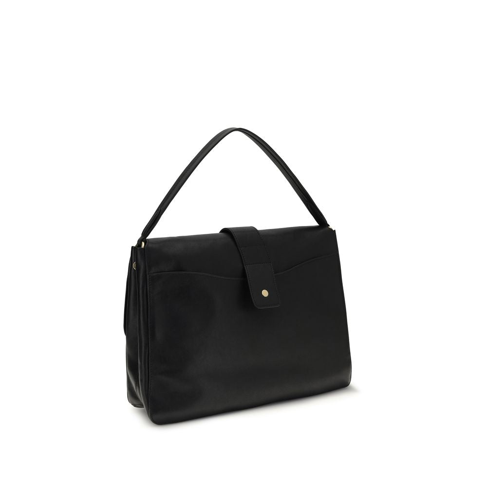Burberry Black Medium Rider Handbag Bags schwarz
