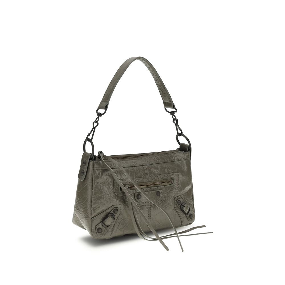 Balenciaga Bicolor Lamb Ovis Aries Aries Handbag Curated Luxury Accessories by Orvyn