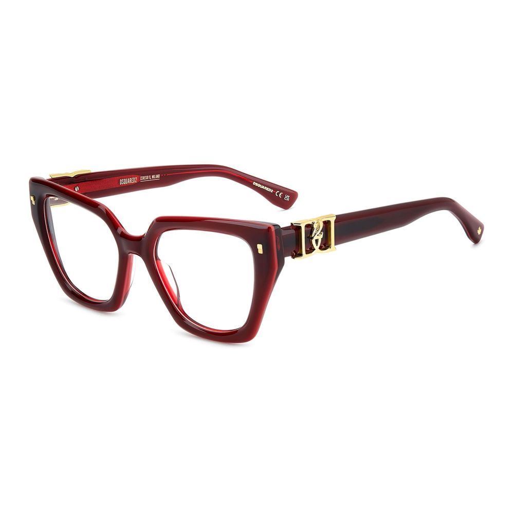 Dsquared² Burgundy Glasses (Frames) rot