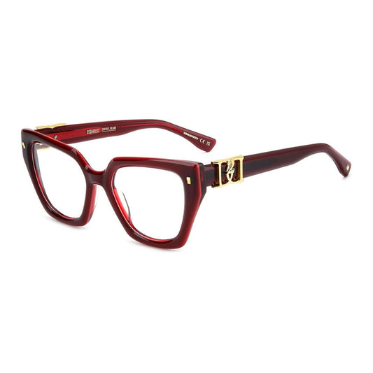 Dsquared² Burgundy Glasses (Frames) rot