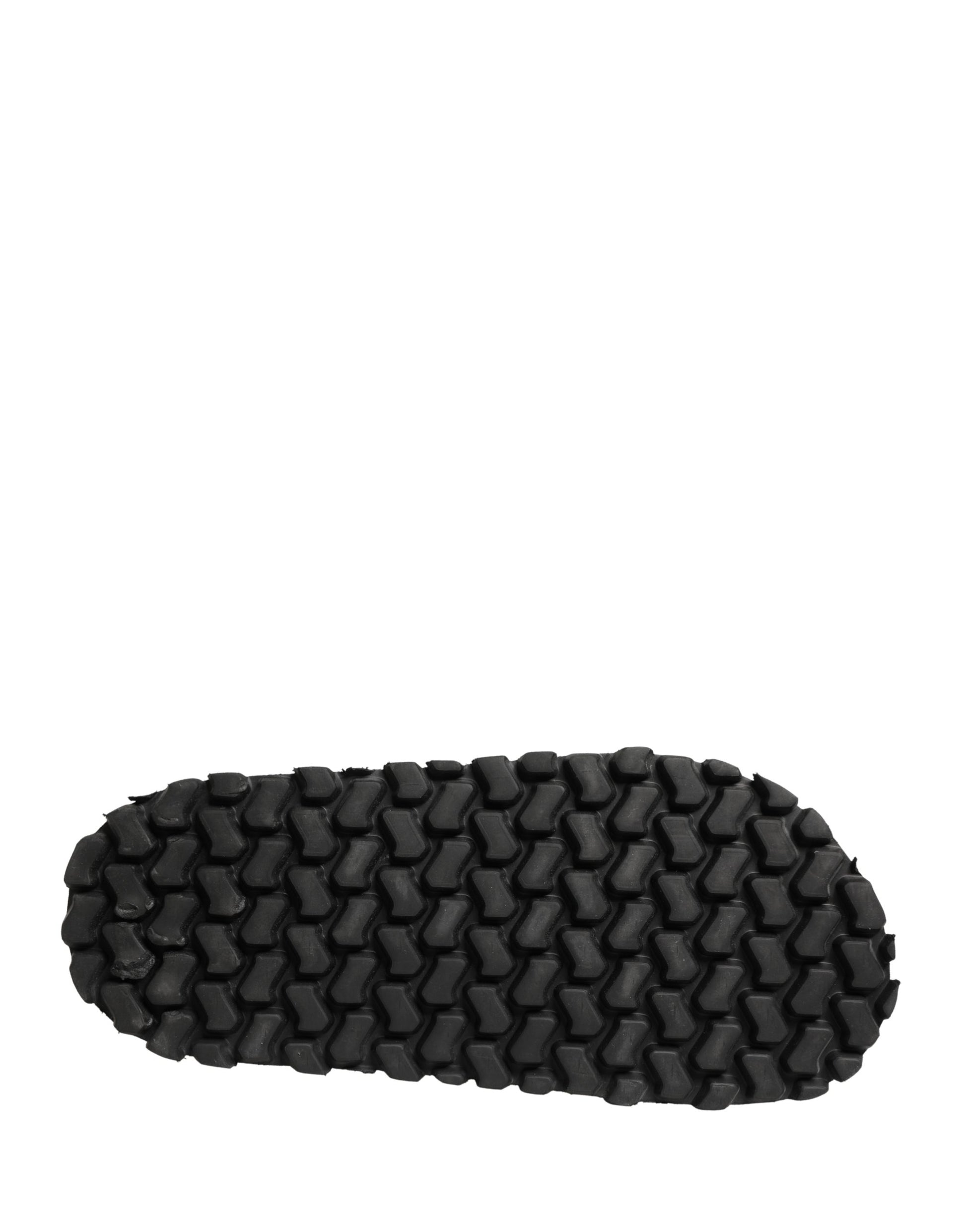 Dolce & Gabbana Black Ruching Detail Flats Men Sandals Shoes Curated Luxury Accessories by Orvyn