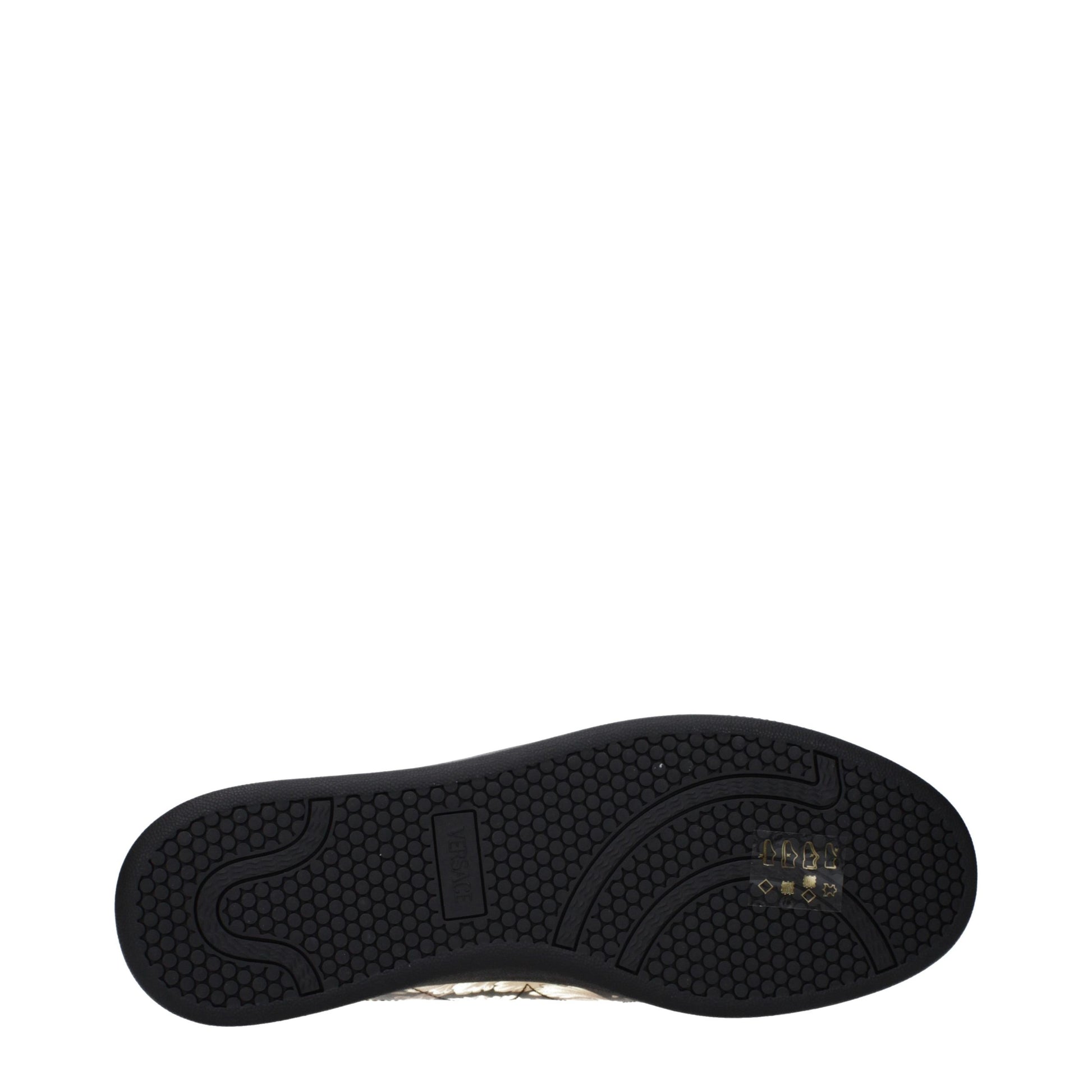 Versace Black Leather Chunky Sneakers Curated Luxury Accessories by Orvyn