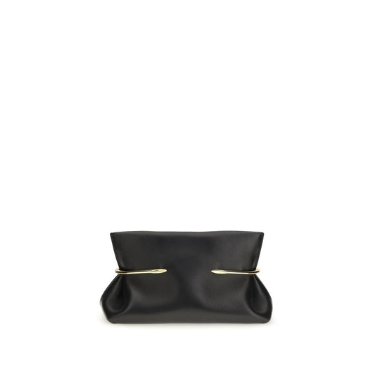 discover authentic Givenchy Black Napa Leather / Calf Bos Taurus Clutch Bag curated by Orvyn luxury accessories