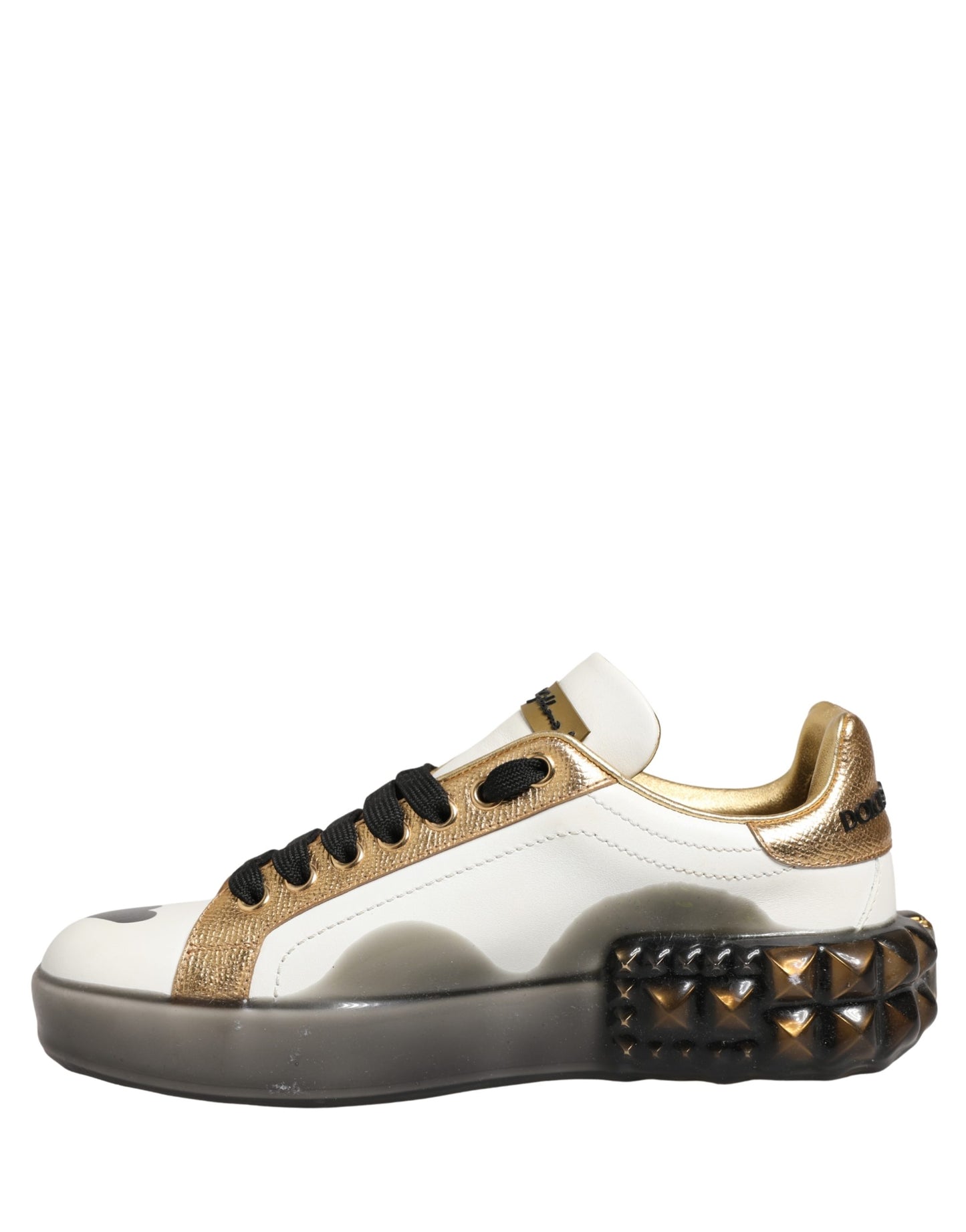 Dolce & Gabbana Multicolor Crystal StuddedLOVE Sneakers Shoes Curated Luxury Accessories by Orvyn