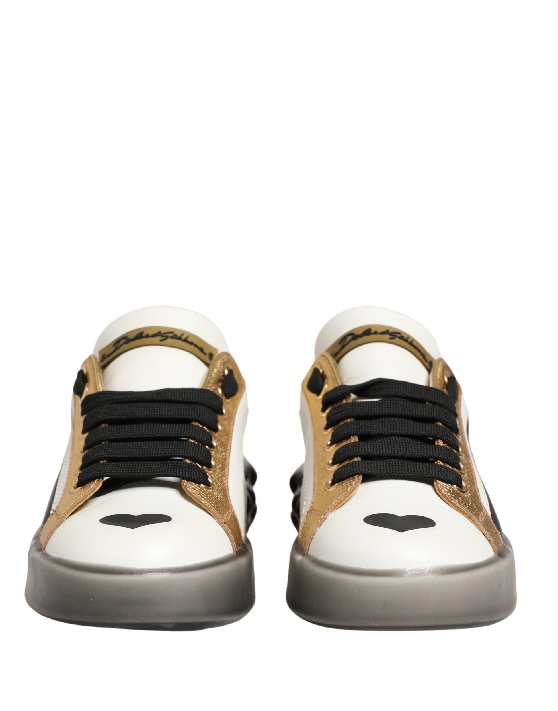 Dolce & Gabbana Multicolor Crystal StuddedLOVE Sneakers Shoes Curated Luxury Accessories by Orvyn