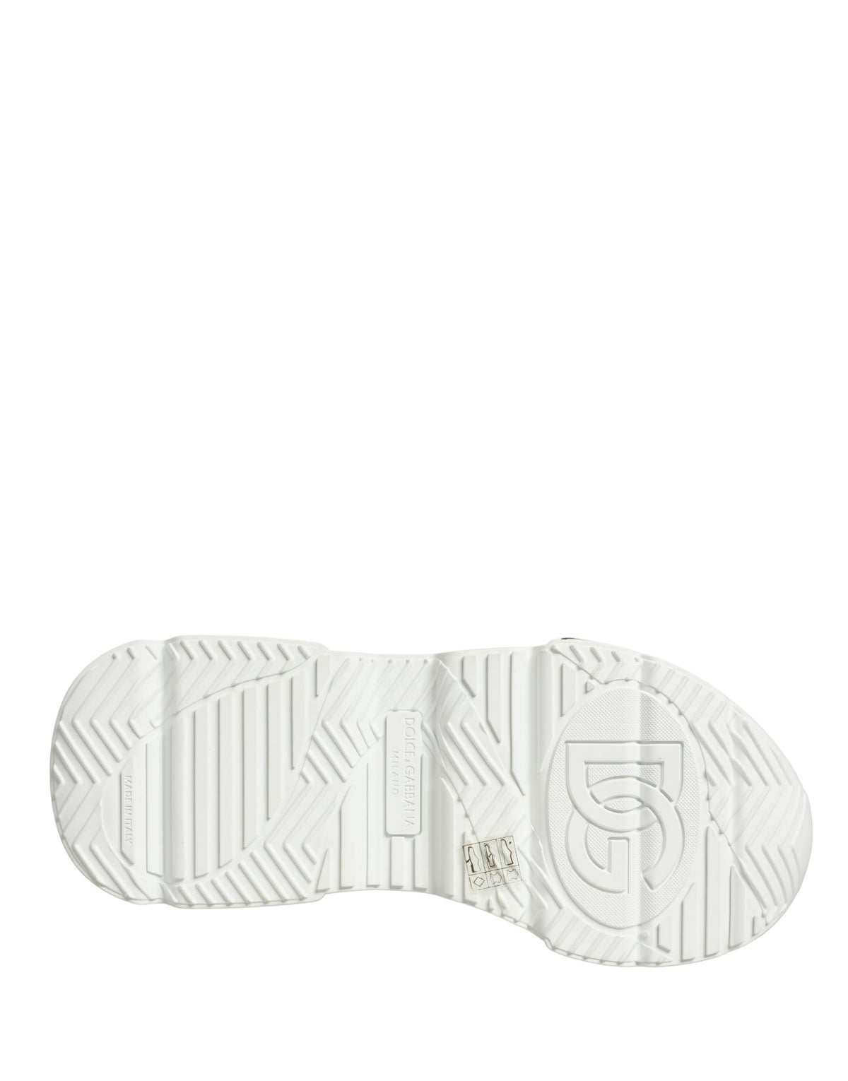 Dolce & Gabbana White Daymaster Graffiti Low Top Sneakers Shoes weiss