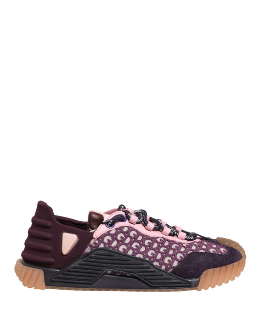 Dolce & Gabbana Multicolor Logo Low Top NS1 Sneakers Shoes Curated Luxury Accessories by Orvyn