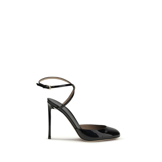 Tom Ford Black Calf Leather Bos Taurus High Heel Pumps Curated Luxury Accessories by Orvyn