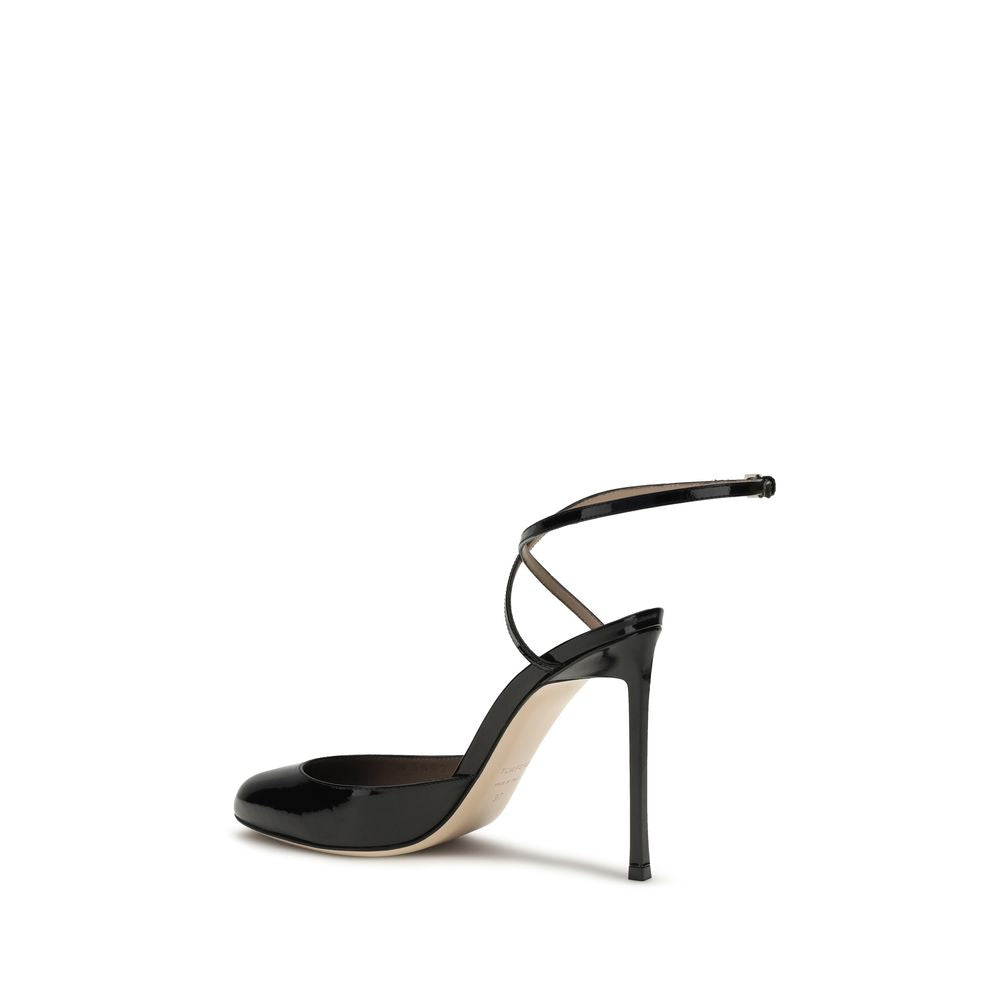Tom Ford Black Calf Leather Bos Taurus High Heel Pumps Curated Luxury Accessories by Orvyn
