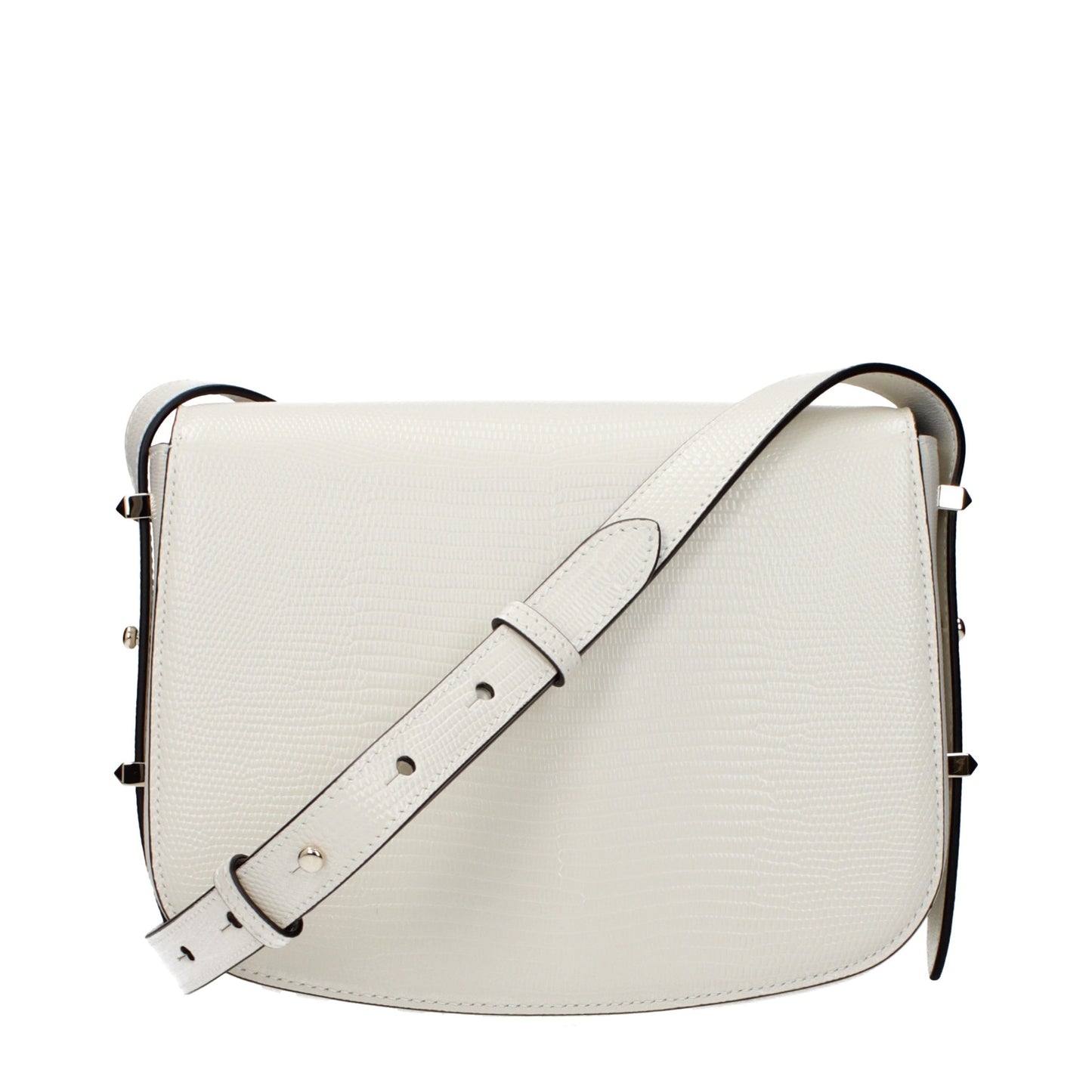 Jimmy Choo White Leather Crossbody Bag Curated Luxury Accessories by Orvyn