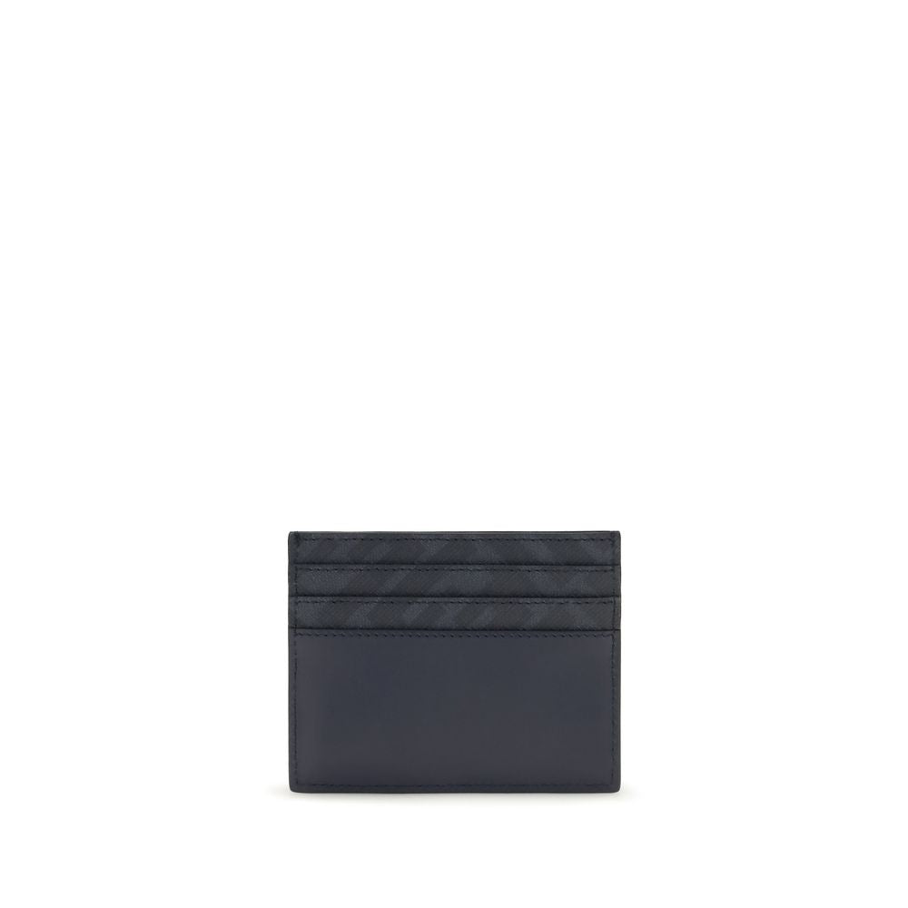 Fendi Blue Leather Wallet Curated Luxury Accessories by Orvyn