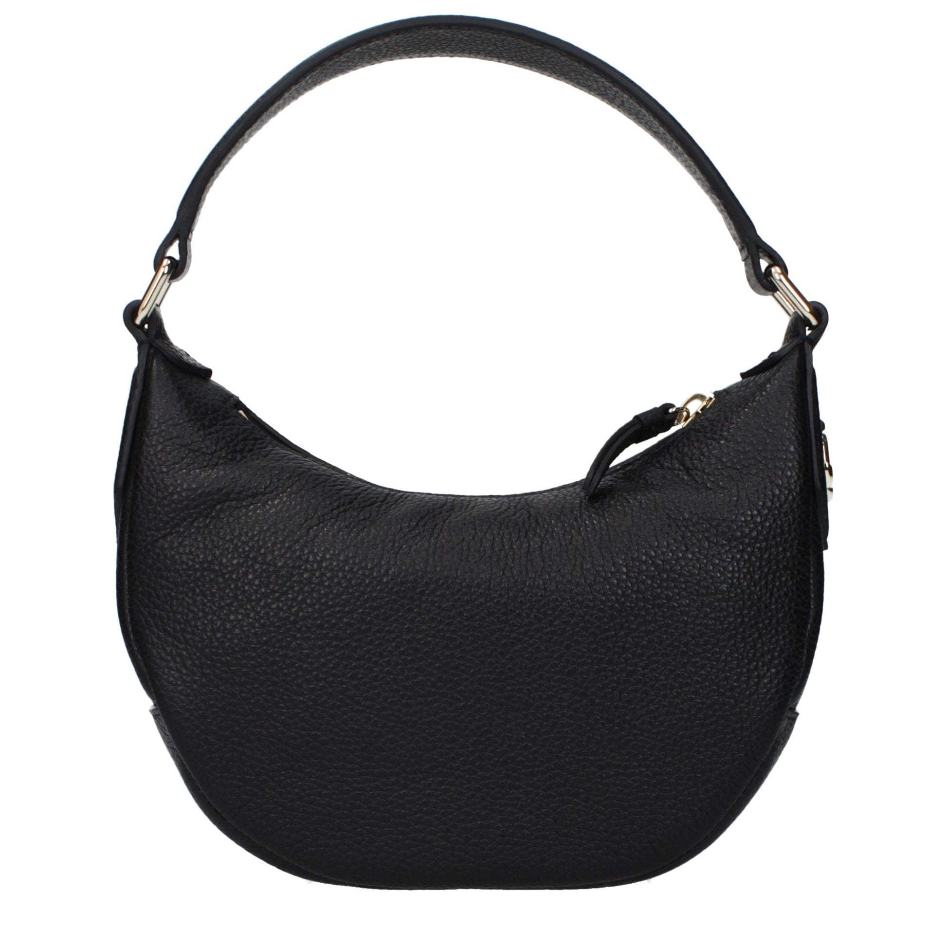 Jimmy Choo Black Leather Handbag curated by orvyn luxury accessories