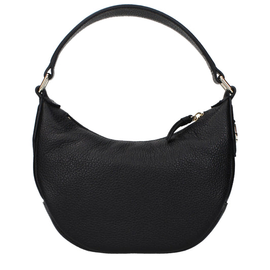 Jimmy Choo Black Leather Handbag curated by orvyn luxury accessories