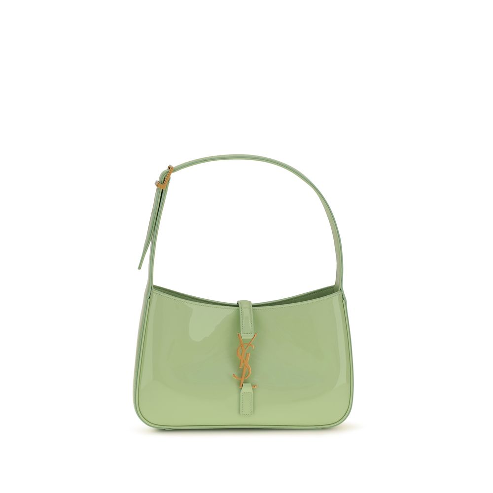 Saint Laurent Bicolor Calf Leather Bos Taurus Shoulder Bag Curated Luxury Accessories by Orvyn