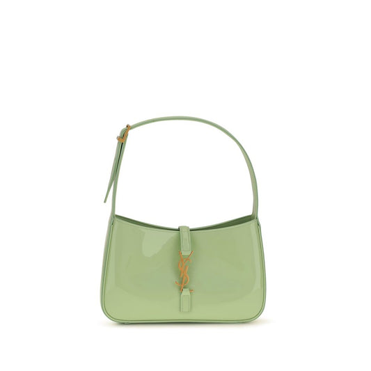 Saint Laurent Bicolor Calf Leather Bos Taurus Shoulder Bag Curated Luxury Accessories by Orvyn