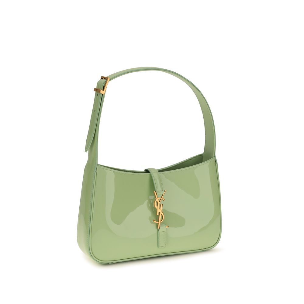 Saint Laurent Bicolor Calf Leather Bos Taurus Shoulder Bag Curated Luxury Accessories by Orvyn