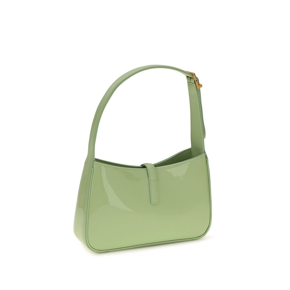 Saint Laurent Bicolor Calf Leather Bos Taurus Shoulder Bag Curated Luxury Accessories by Orvyn