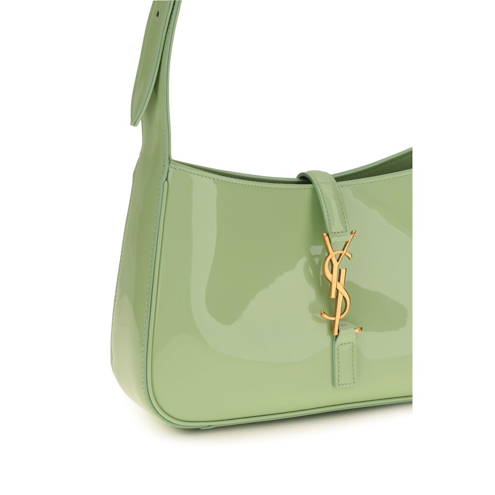 Saint Laurent Bicolor Calf Leather Bos Taurus Shoulder Bag Curated Luxury Accessories by Orvyn