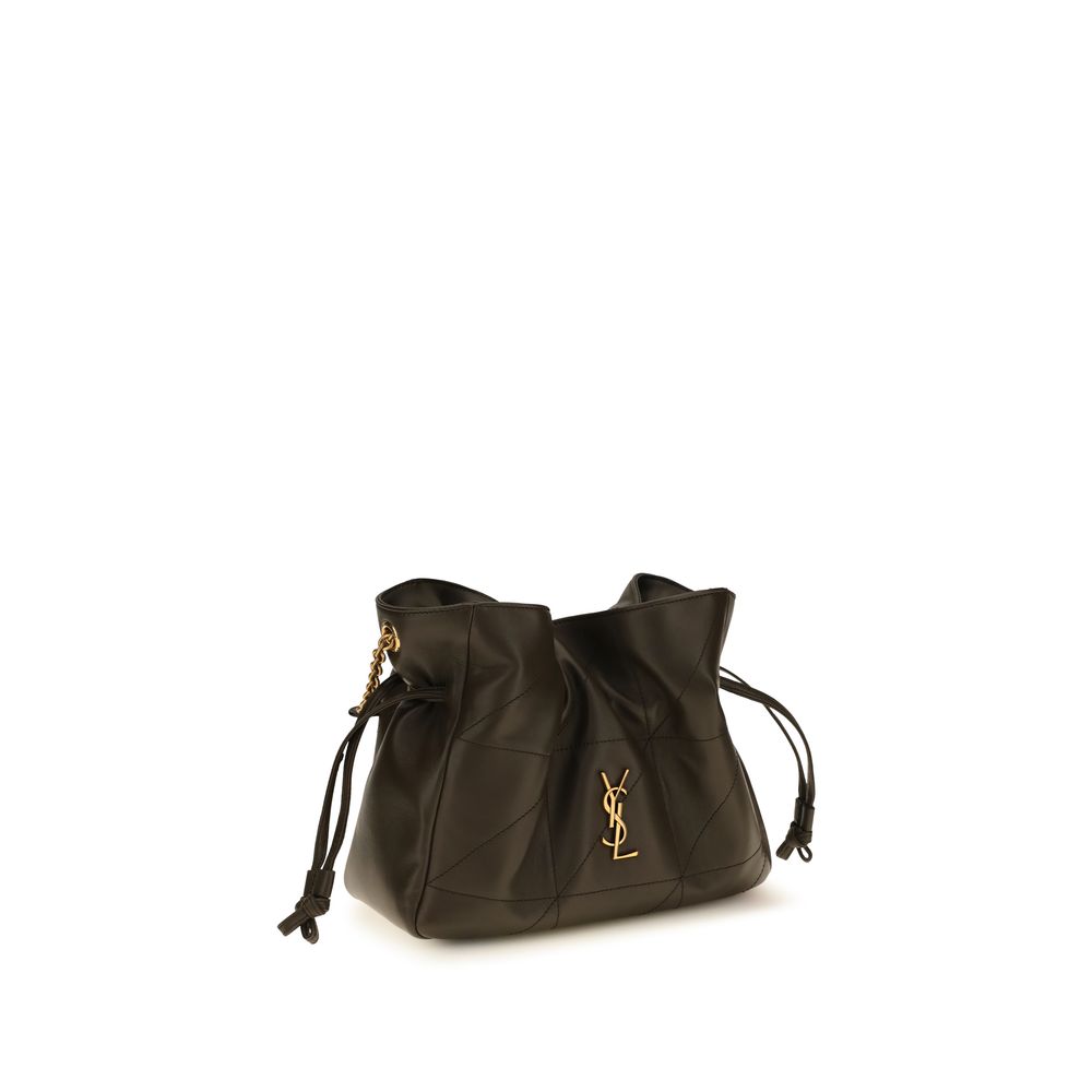 Saint Laurent Bicolor Lamb Ovis Aries Aries Shoulder Bag Curated Luxury Accessories by Orvyn
