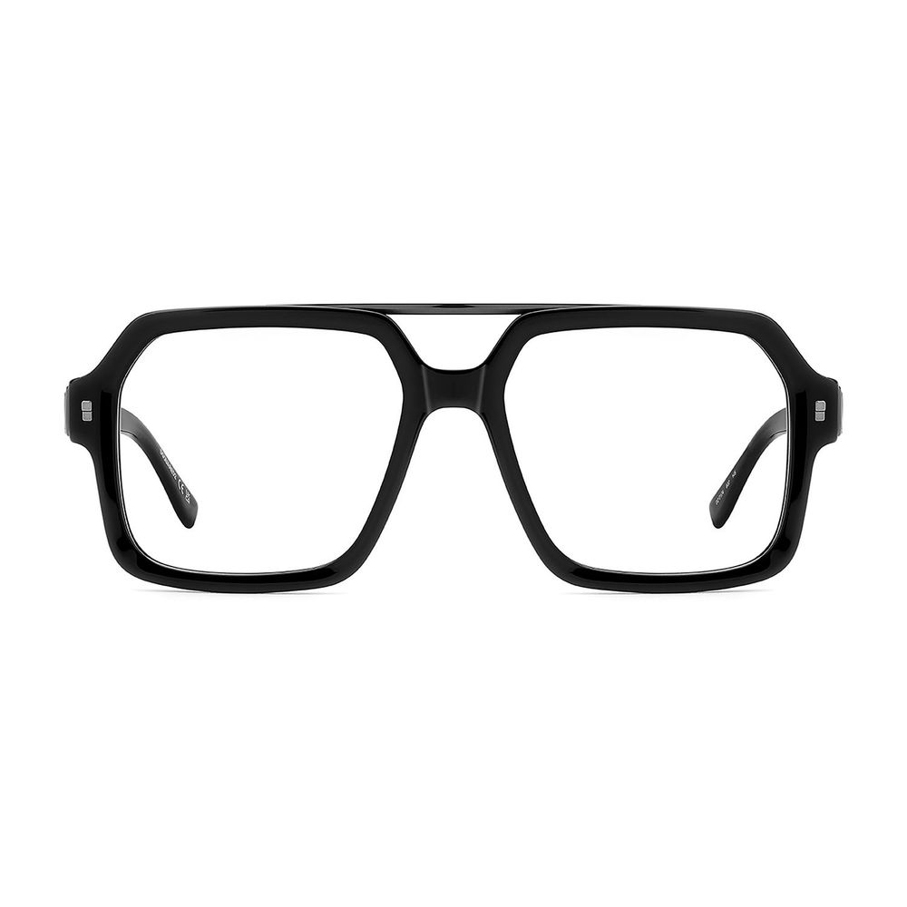 Dsquared² Black Acetate Glasses (Frames) Curated Luxury Accessories by Orvyn