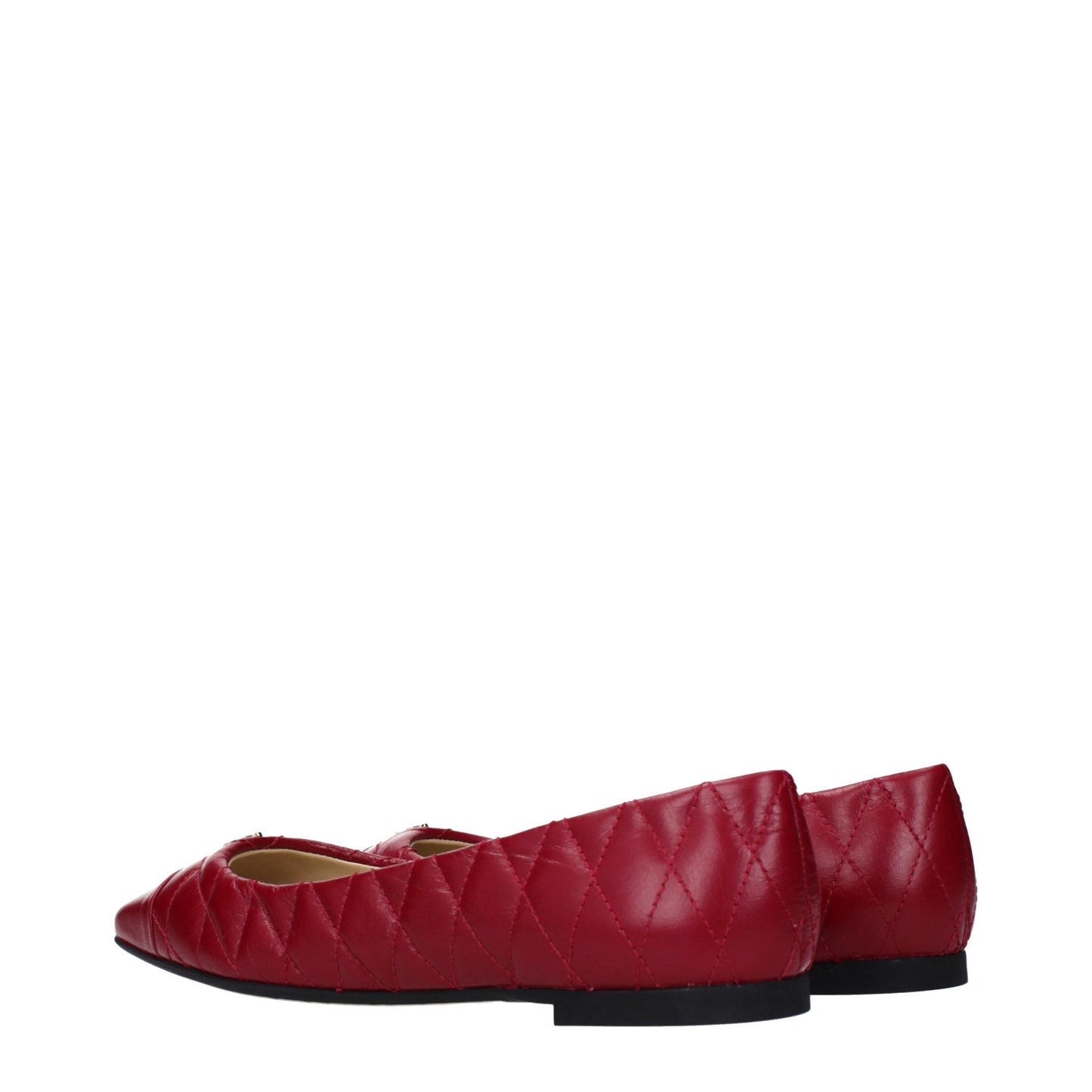 Jimmy Choo Pink Leather Ballet Flats Curated Luxury Accessories by Orvyn