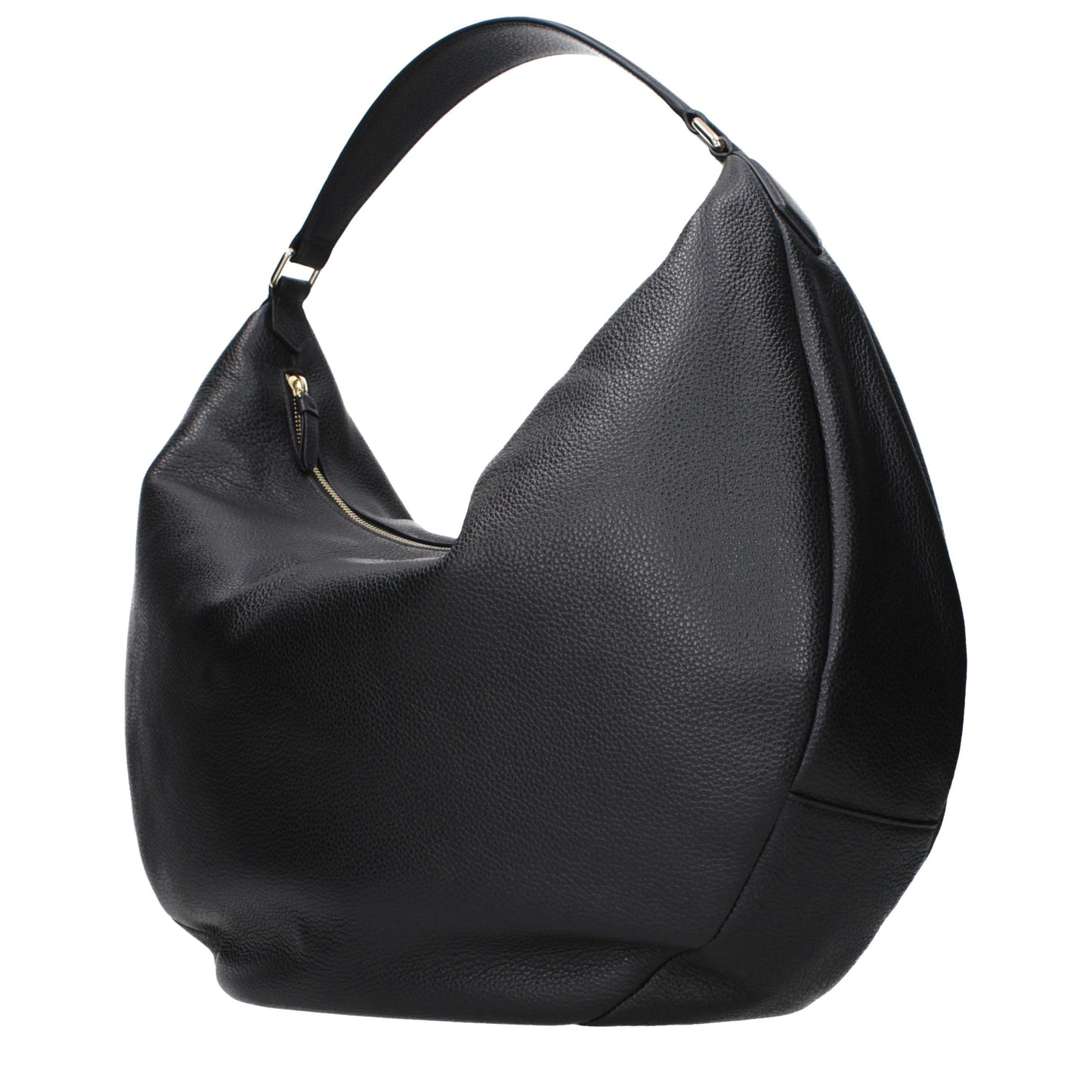 Jimmy Choo Black Leather Shoulder Bag Bags schwarz