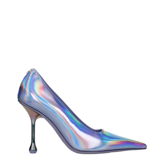 Jimmy Choo Purple Leather High Heel Pumps Curated Luxury Accessories by Orvyn