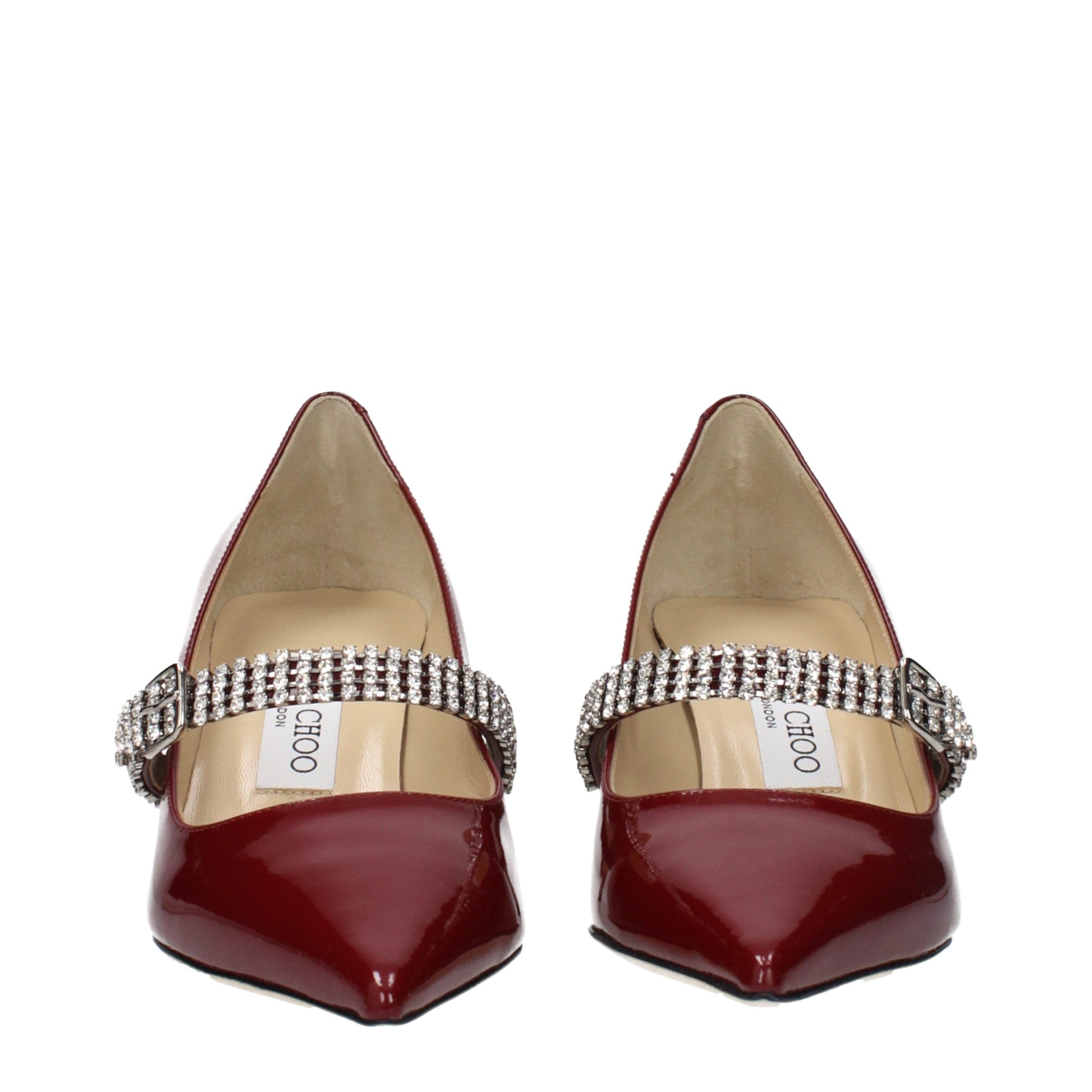 Jimmy Choo Red Leather High Heel Pumps Curated Luxury Accessories by Orvyn