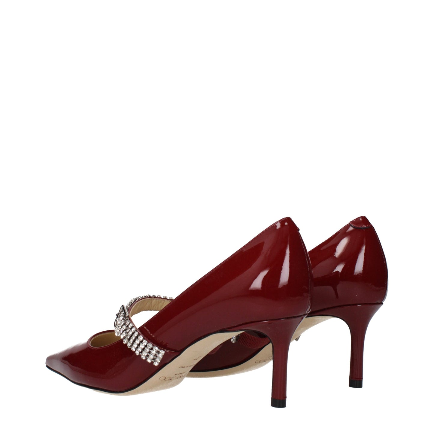 Jimmy Choo Red Leather High Heel Pumps Curated Luxury Accessories by Orvyn