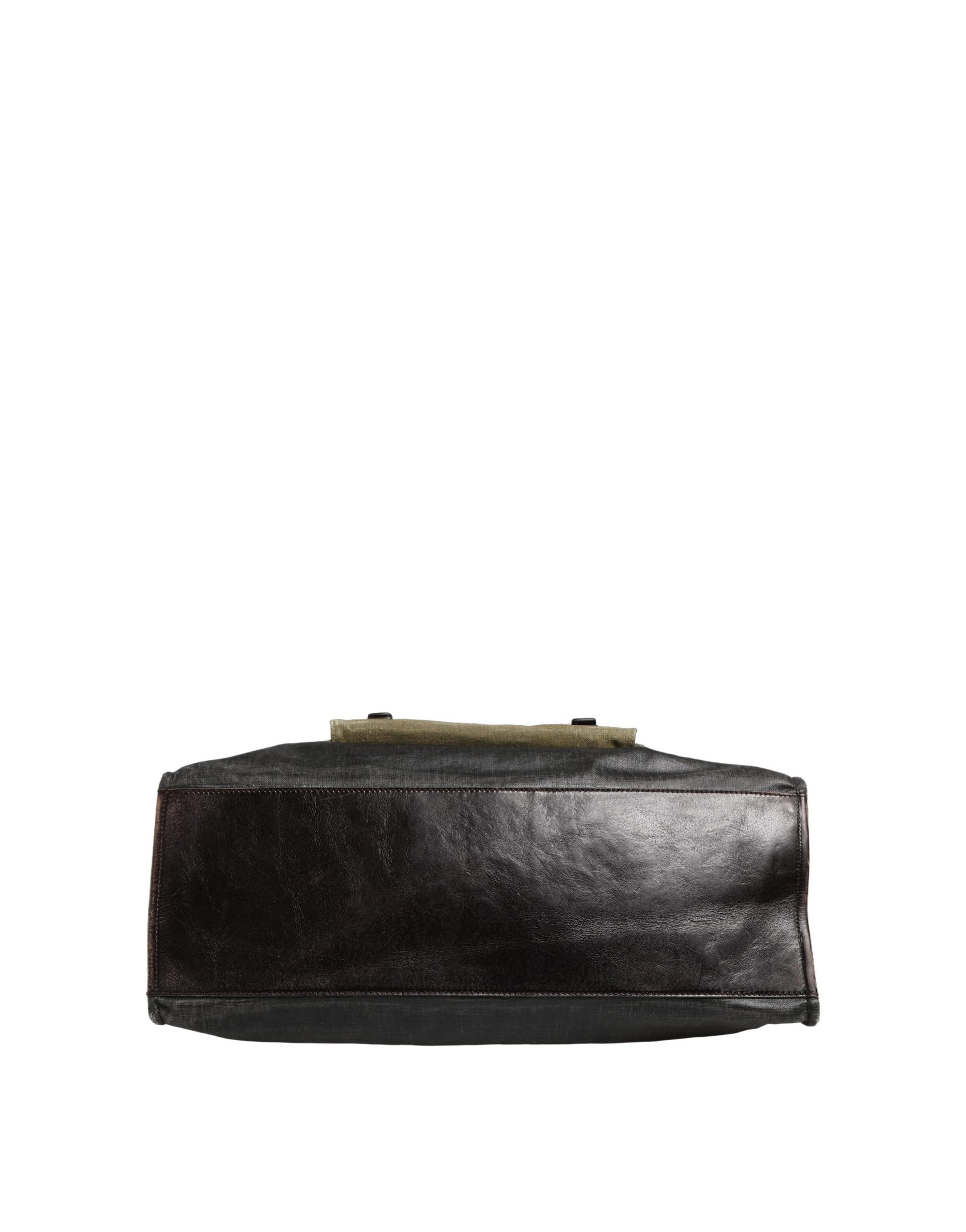 Dolce & Gabbana Military Green Two Tone Tote Duffel Shoulder Borse Bag Curated Luxury Accessories by Orvyn