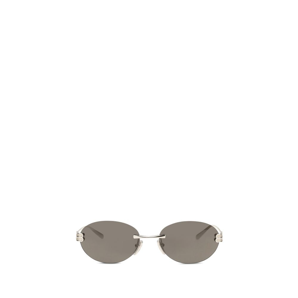Balenciaga Silver Metal Sunglasses Curated Luxury Accessories by Orvyn