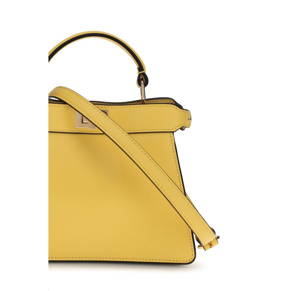 discover authentic Fendi Bicolor Peekaboo ISeeU Petite Handbag curated by Orvyn luxury accessories