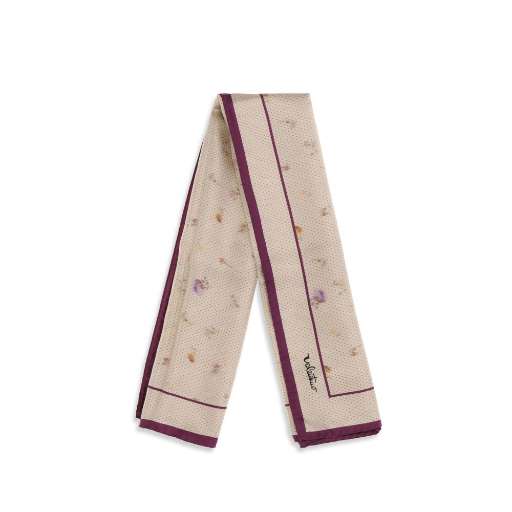 Valentino Garavani Beige Silk Scarf Curated Luxury Accessories by Orvyn