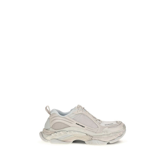 Balenciaga White Polyurethane Chunky Sneakers Curated Luxury Accessories by Orvyn