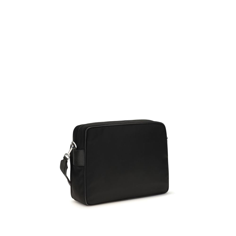 Prada Black Recycled Polyamide Shoulder Bag Curated Luxury Accessories by Orvyn