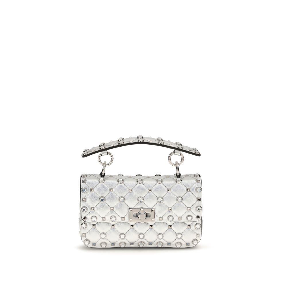 discover authentic Valentino Garavani Silver Lamb Ovis Aries Aries Handbag curated by Orvyn luxury accessories