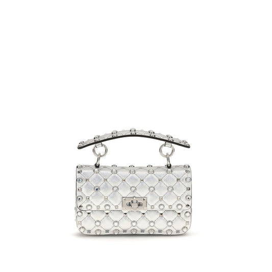 discover authentic Valentino Garavani Silver Lamb Ovis Aries Aries Handbag curated by Orvyn luxury accessories