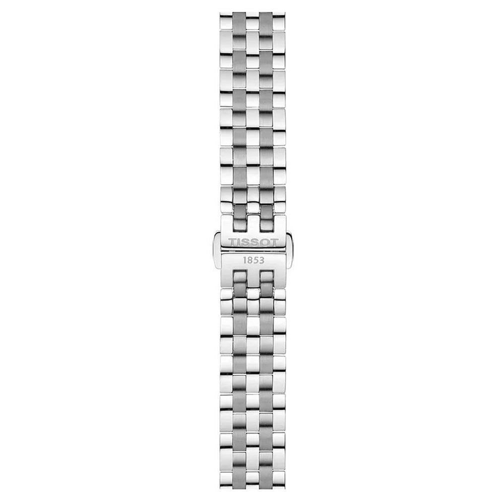 Tissot Gray Stainless Steel Dress Watch Curated Luxury Accessories by Orvyn