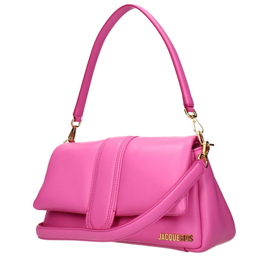 Jacquemus Le Bambino Pink Leather Shoulder Bag