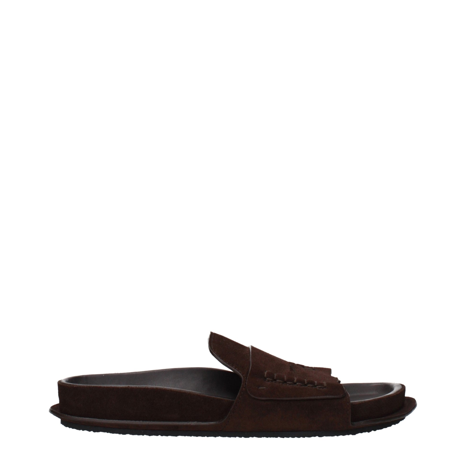 Jacquemus Brown Leather Slippers Curated Luxury Accessories by Orvyn