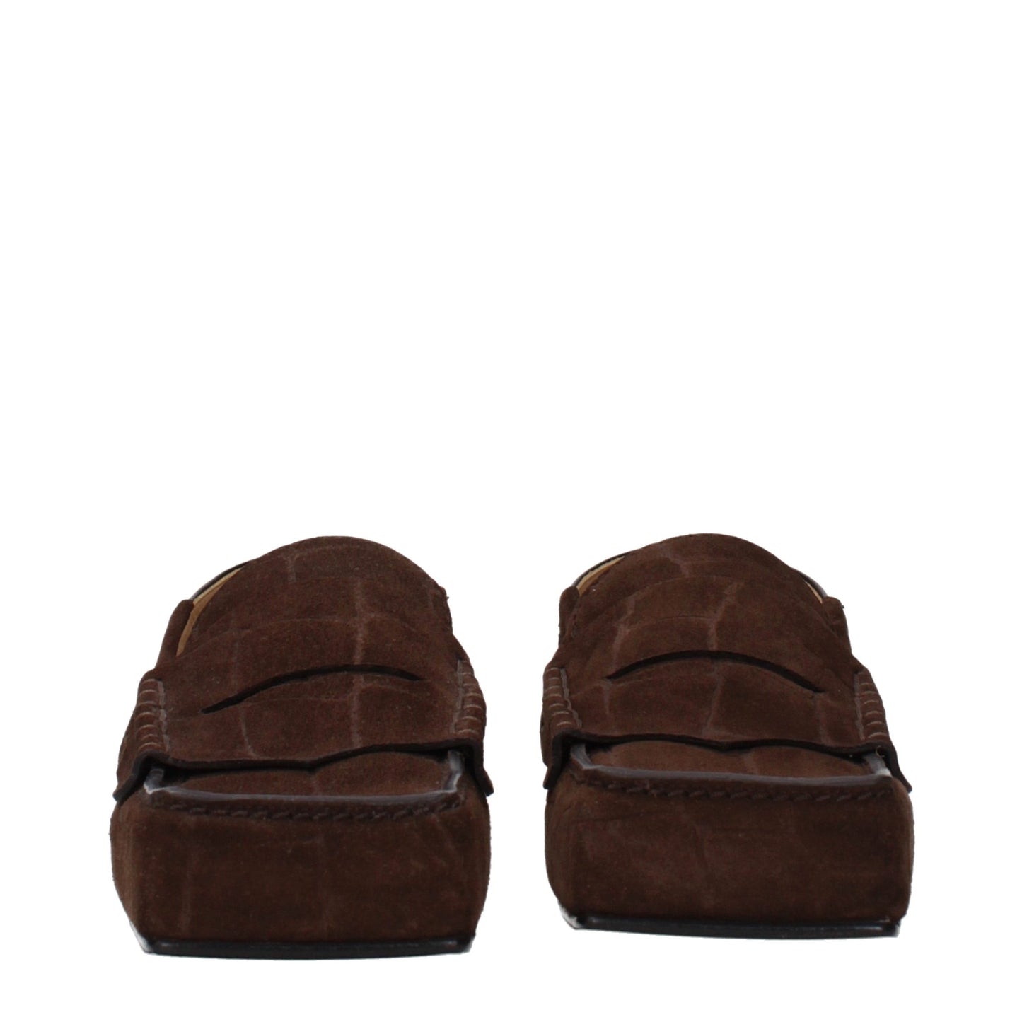 Jacquemus Brown Leather Slip-On Loafers Curated Luxury Accessories by Orvyn