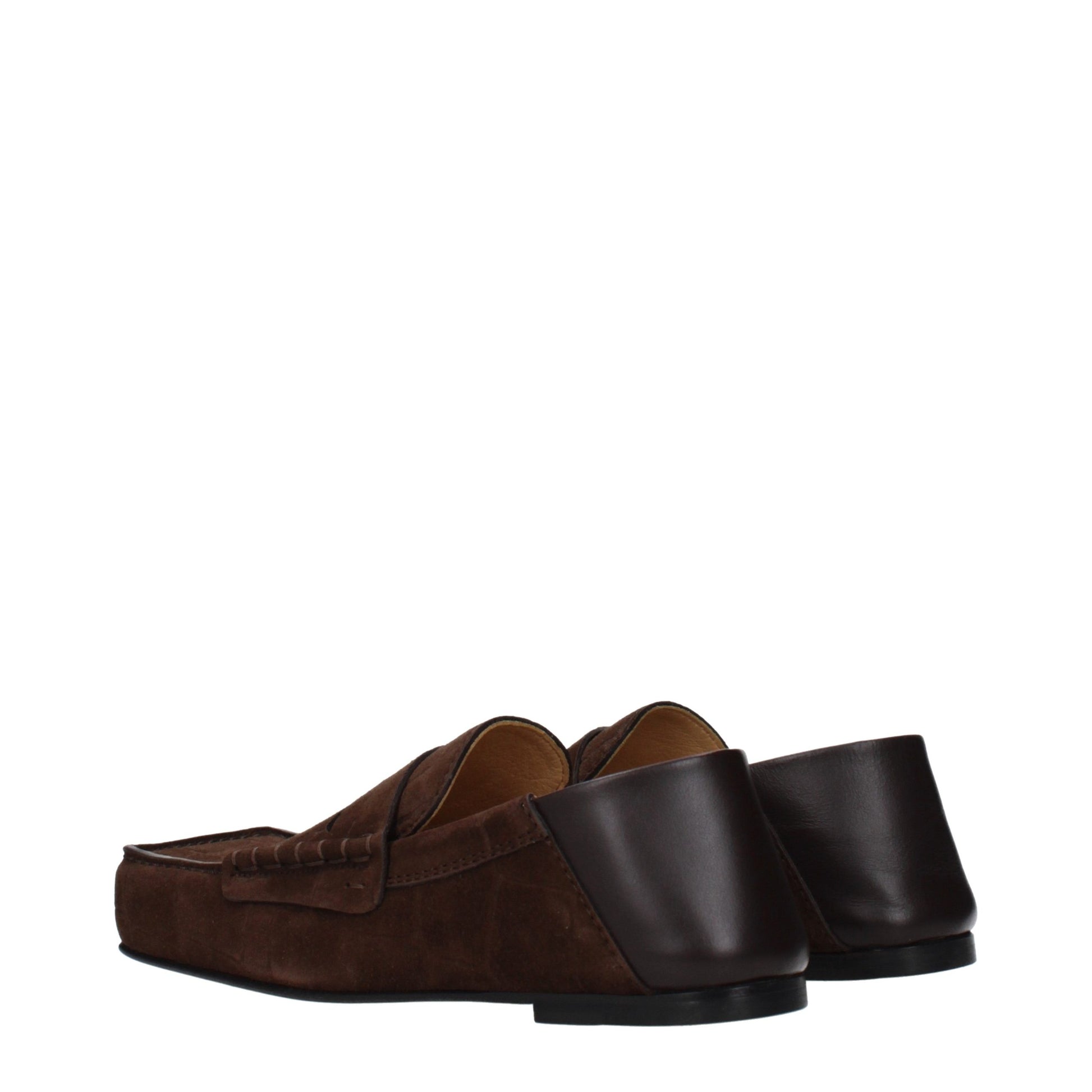 Jacquemus Brown Leather Slip-On Loafers Curated Luxury Accessories by Orvyn