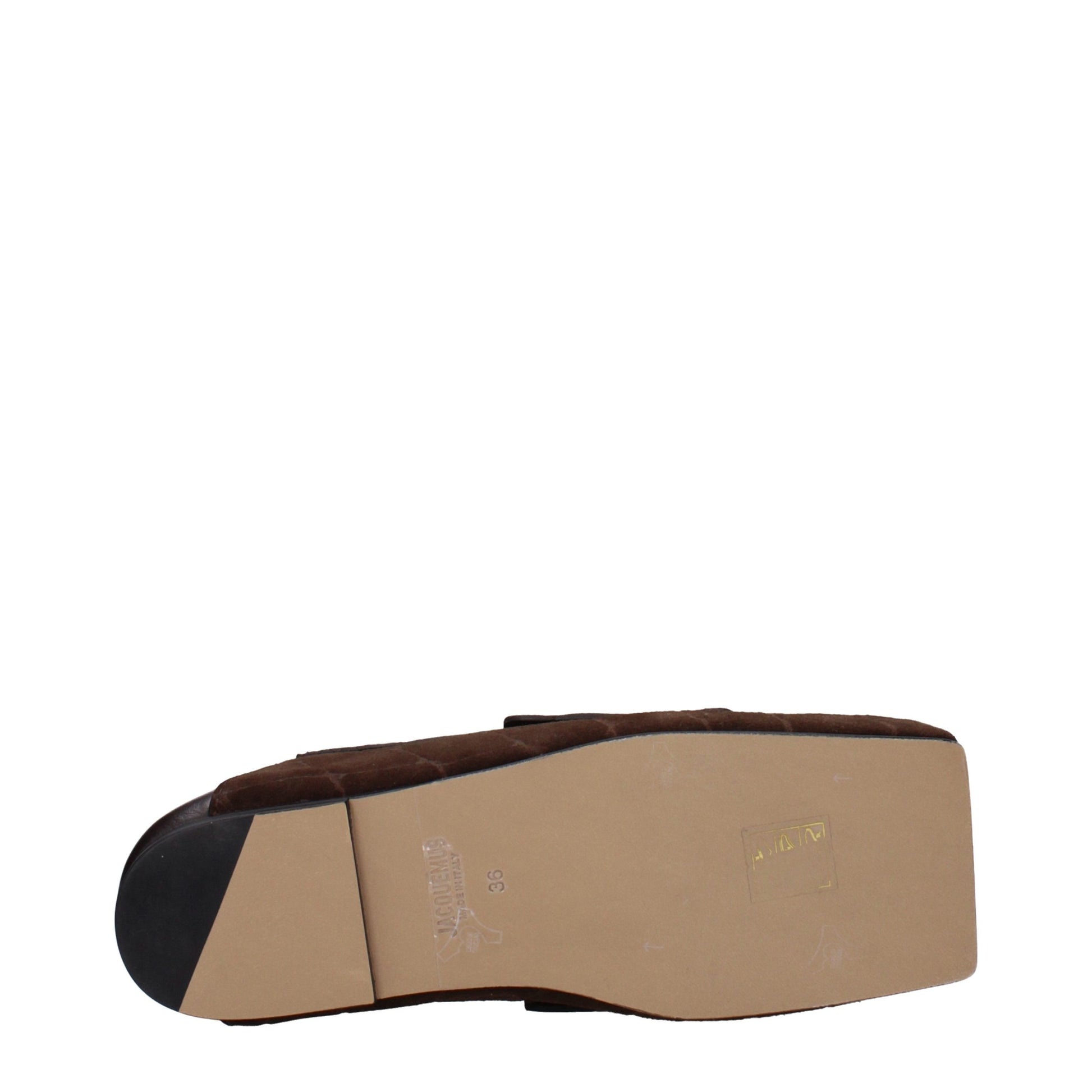 Jacquemus Brown Leather Slip-On Loafers Curated Luxury Accessories by Orvyn
