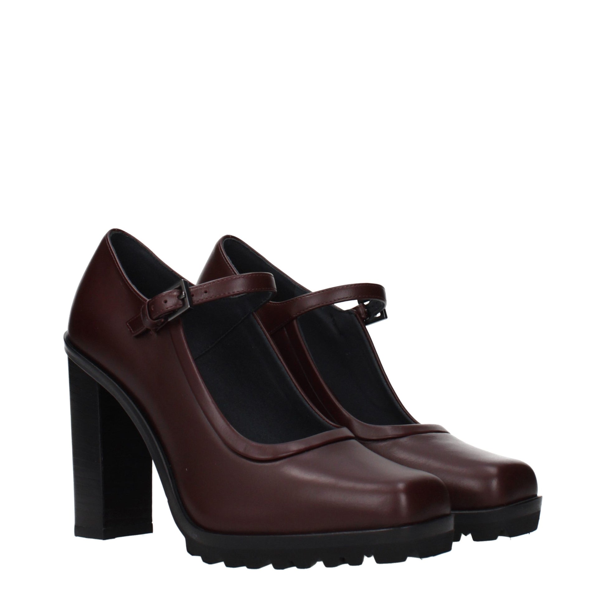 Max Mara Brown Leather High Heel Pumps Curated Luxury Accessories by Orvyn