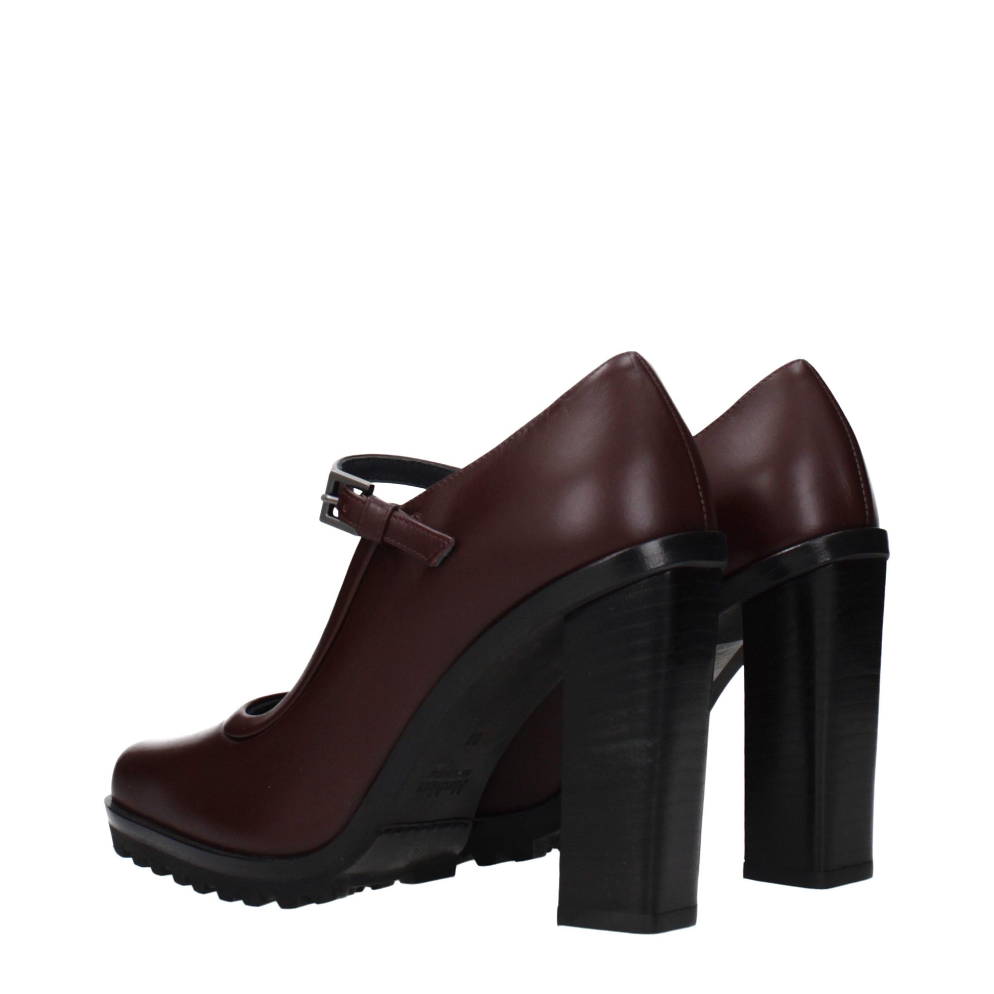 Max Mara Brown Leather High Heel Pumps Curated Luxury Accessories by Orvyn