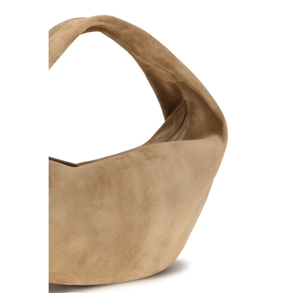 Khaite Beige Olivia Medium Hobo Bag